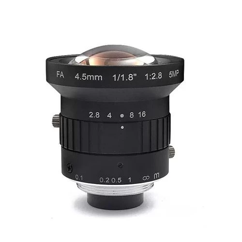 1/1.8 optical size4.5mm industrial camera lens